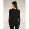 Icebreaker Womens 260 Tech Long Sleeve Crewe Thermal Top - Black