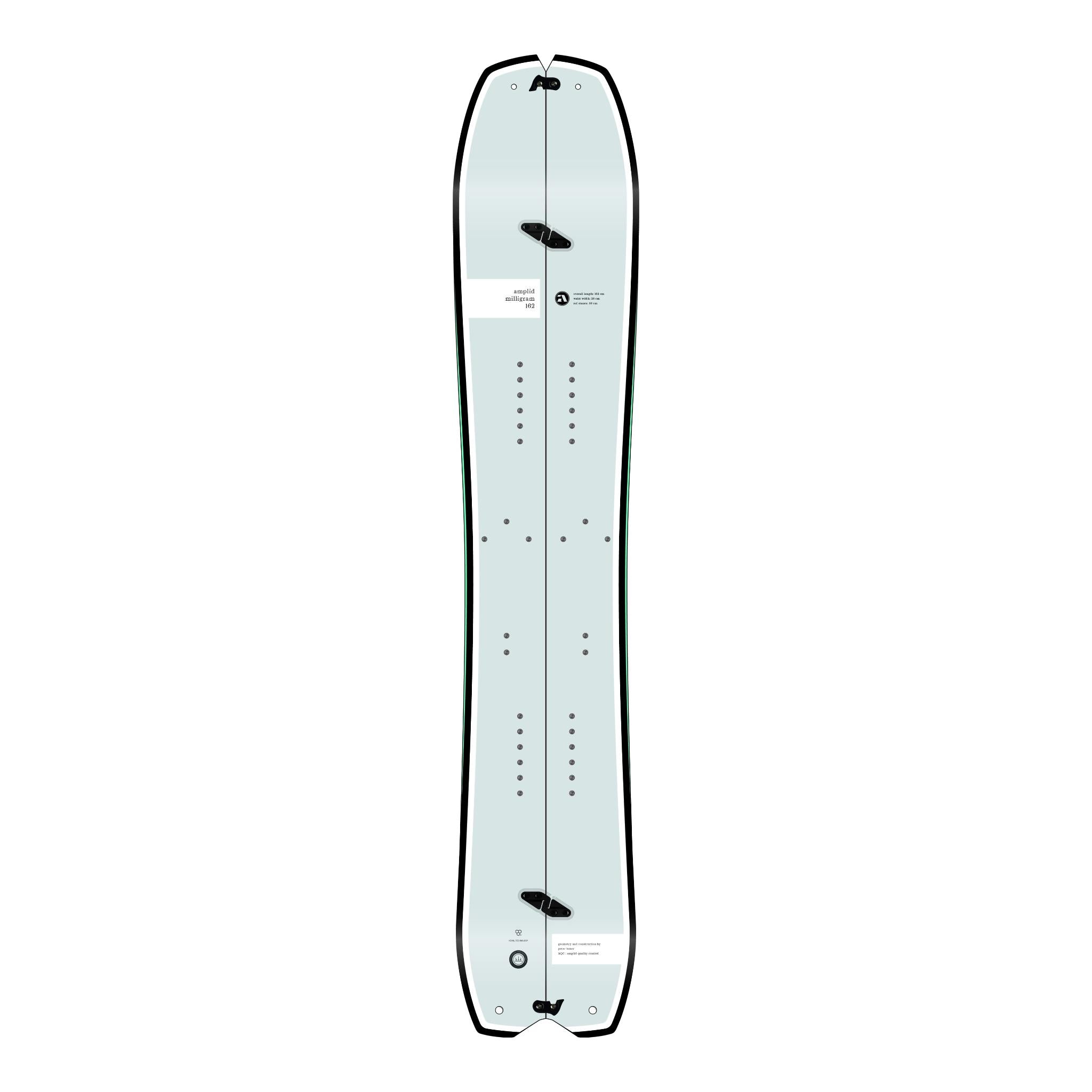 Amplid Milligram Split Snowboard