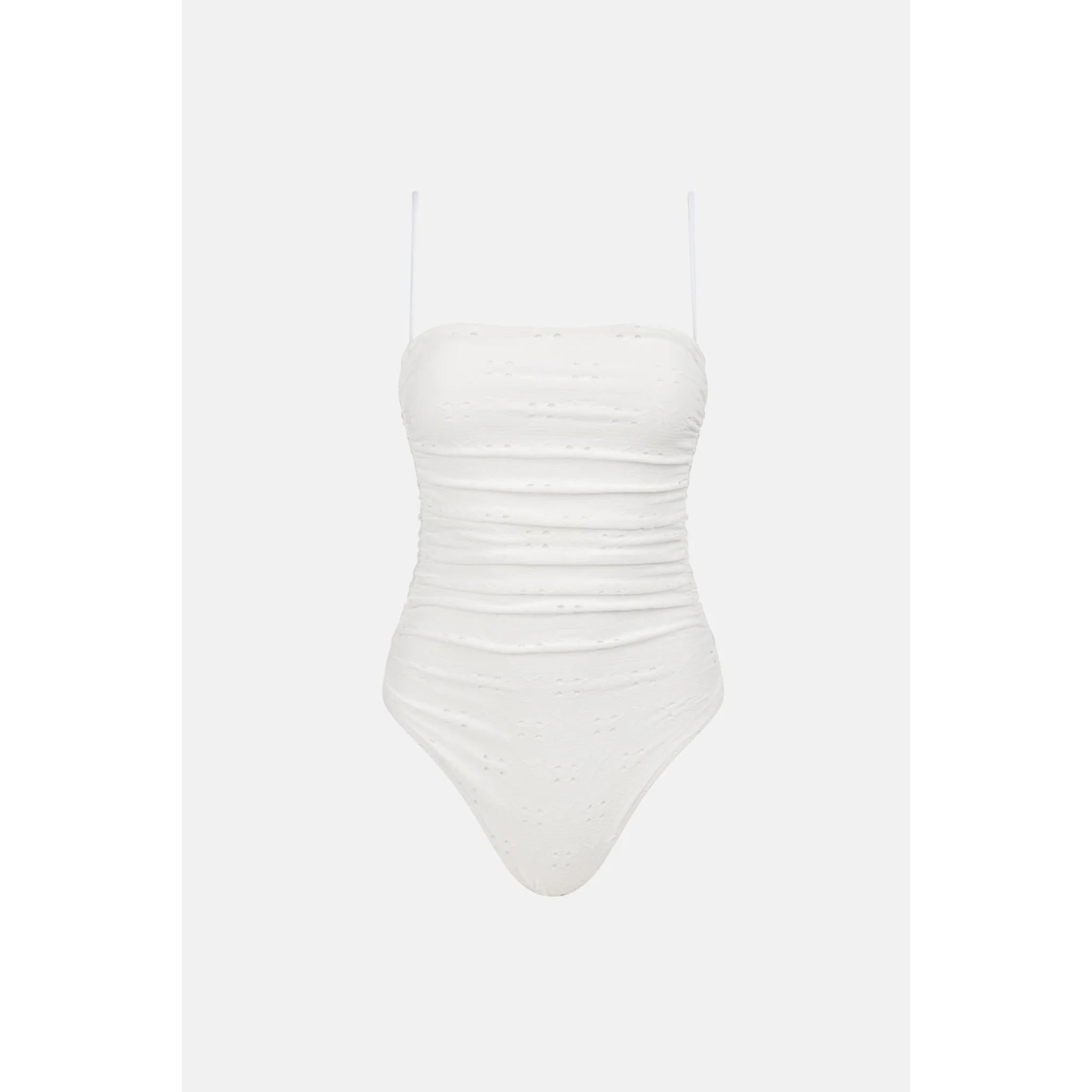 Rhythm Brighton Eyelet Scrunched Side One Piece