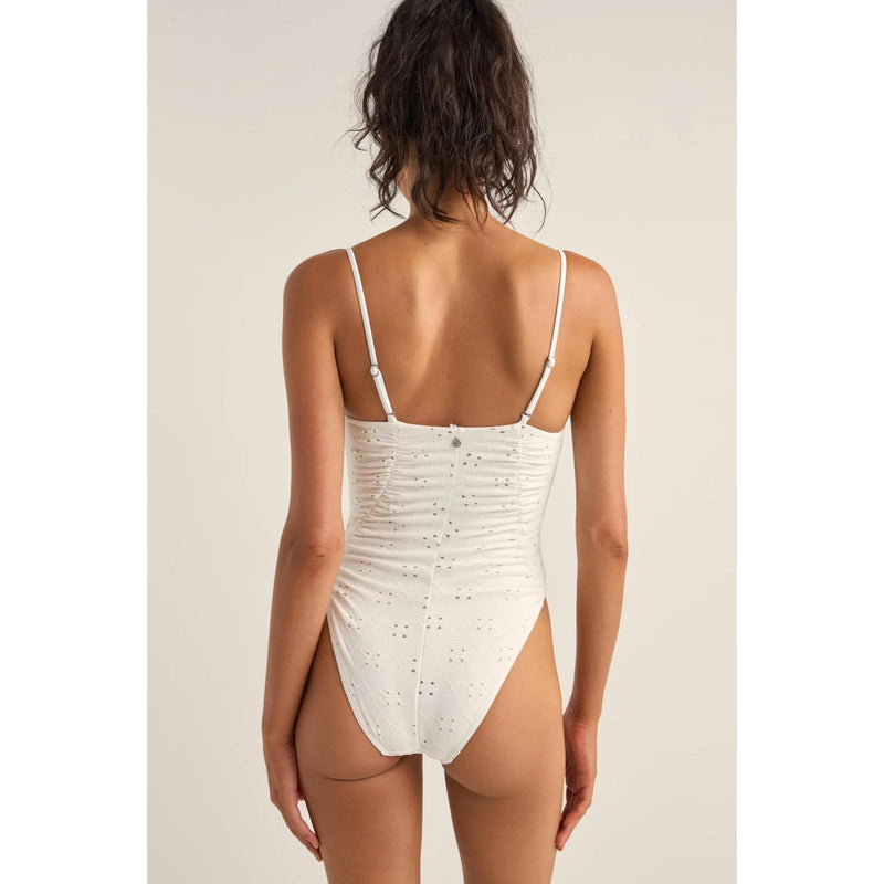 Rhythm Brighton Eyelet Scrunched Side One Piece