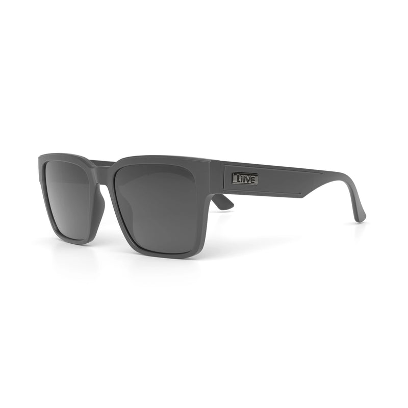 Liive Danjo Sunglasses - Polar Matte Black