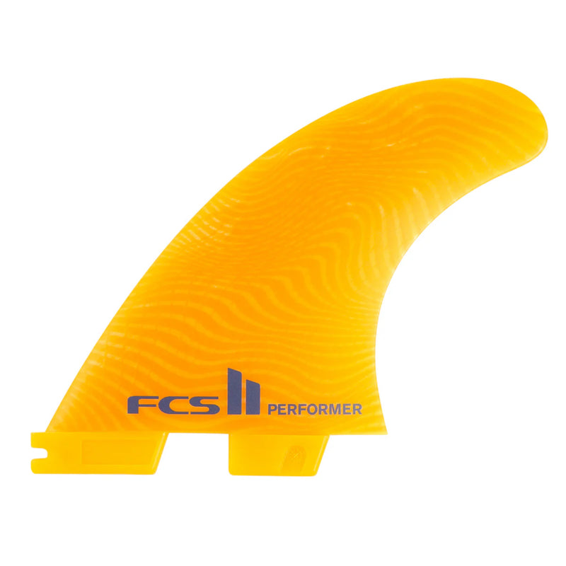 FCS 2 Performer Neo Glass Tri Fin Set - Mango