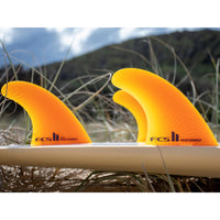 FCS 2 Performer Neo Glass Tri Fin Set - Mango