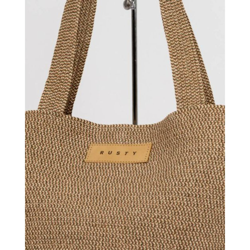 Rusty Gisele Straw Beach Bag