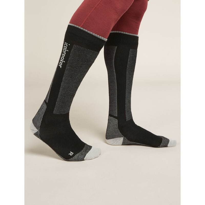 Icebreaker Mens Merino Ski+ Light Over The Calf Socks