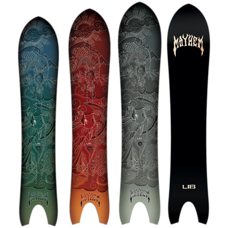 Lib Tech Mayhem Retro Ripper Snowboard - 2025