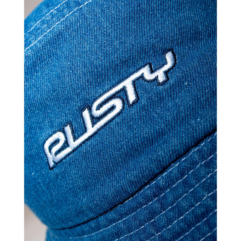 Rusty Miss Me Denim Bucket Hat