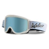 Modest Team Snow Goggle - White Crystal