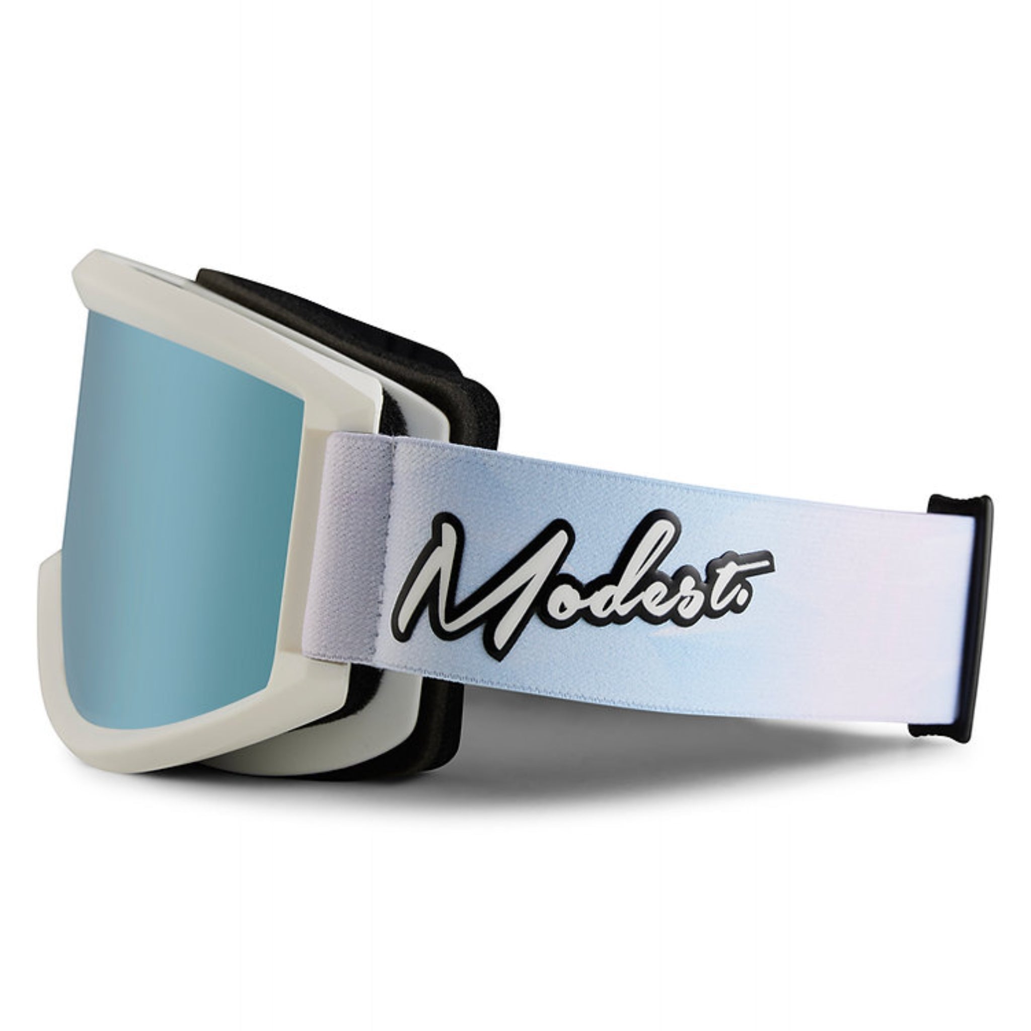 Modest Team Snow Goggle - White Crystal