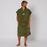 Ocean And Earth Mens Corp Poncho Hooded Towel