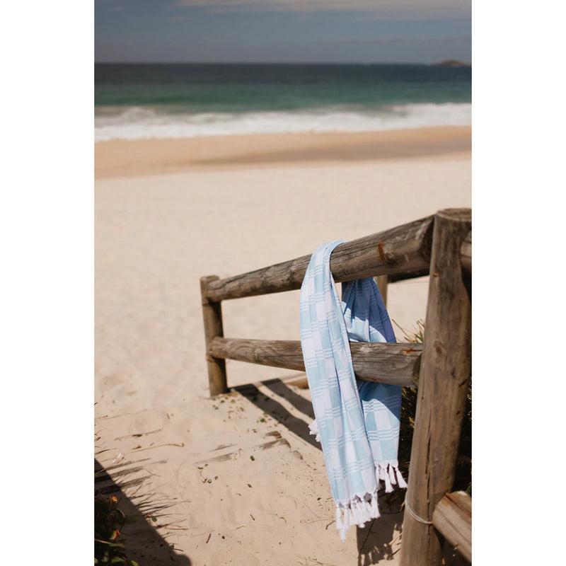 Swim Shady Ocean Current - Beach Towel