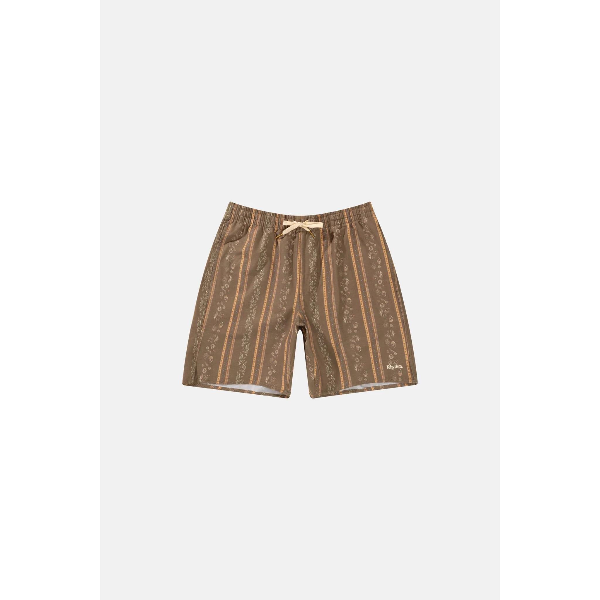 Rhythm Paisley Stripe Beach Short