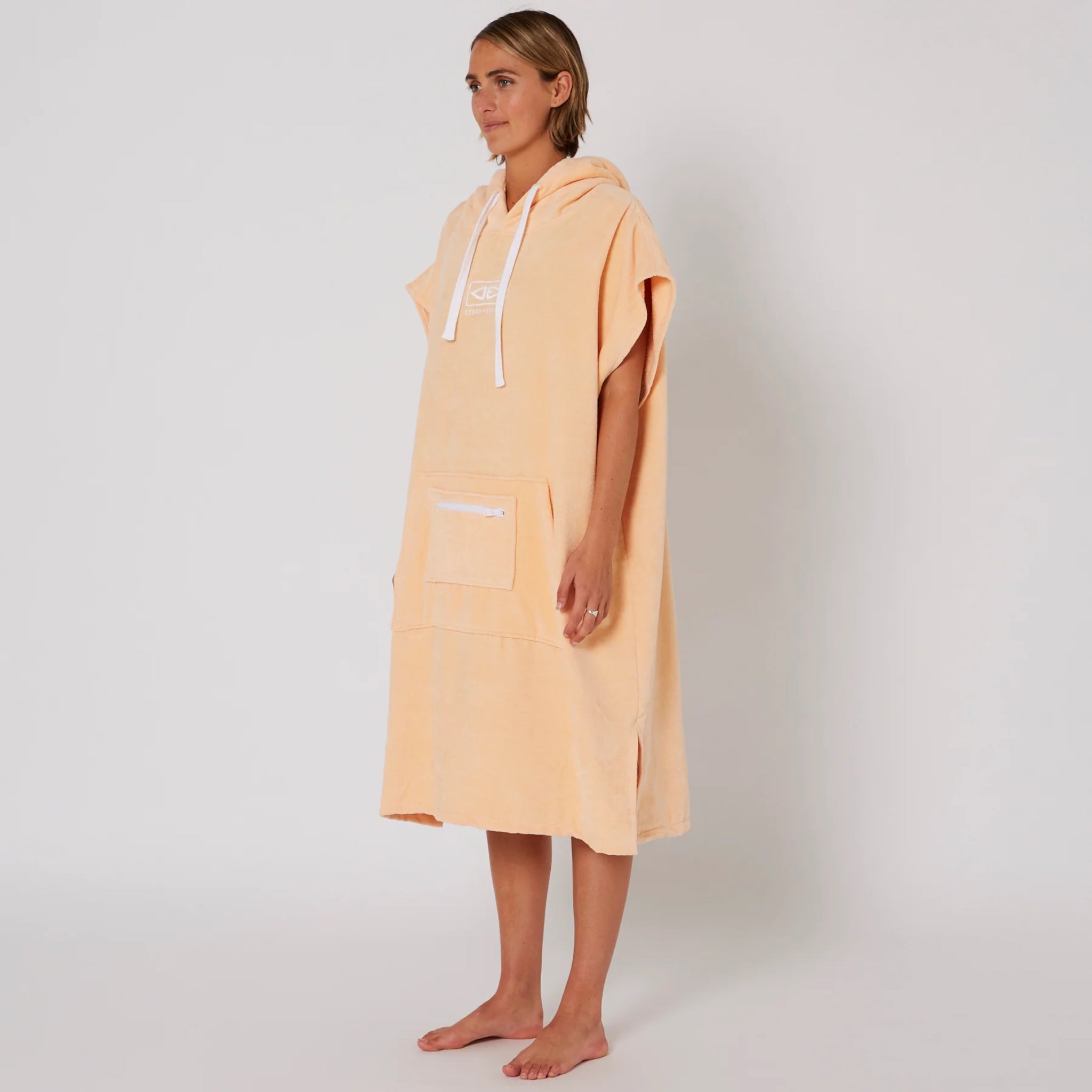 Ocean And Earth Womens Poncho Hooded Towel