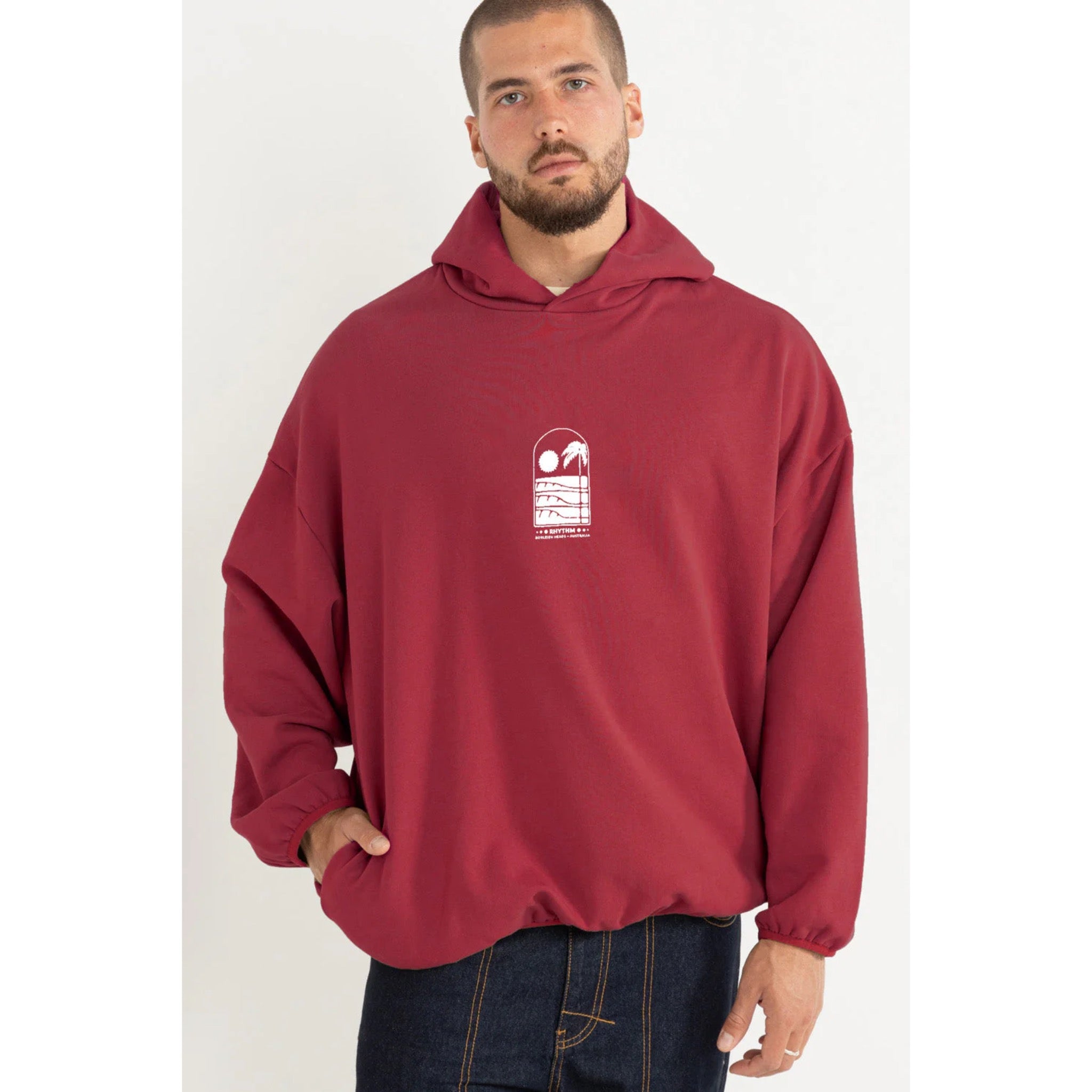 Rhythm Mens Portal Relaxed Hood