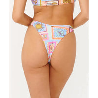 Rip Curl Beach Party High Leg Cheeky Bikini Bottom