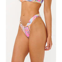 Rip Curl Beach Party High Leg Cheeky Bikini Bottom