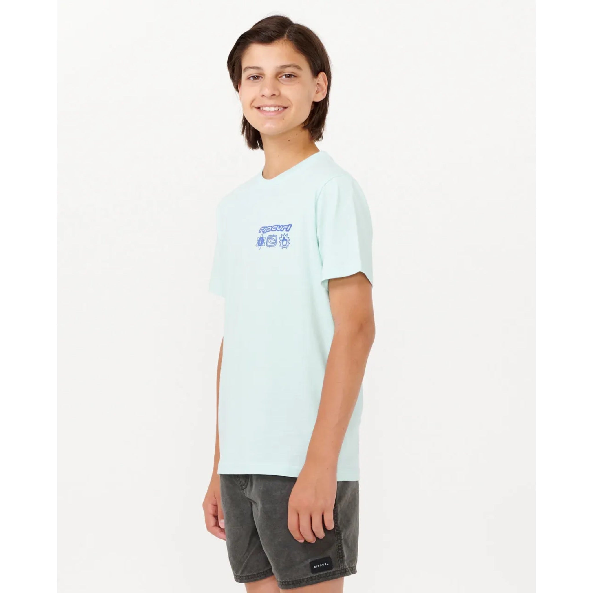 Rip Curl Boys Evolution Logo Tee