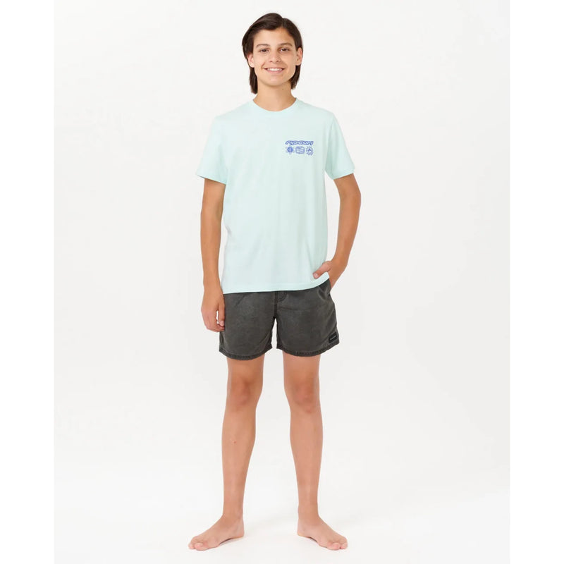 Rip Curl Boys Evolution Logo Tee