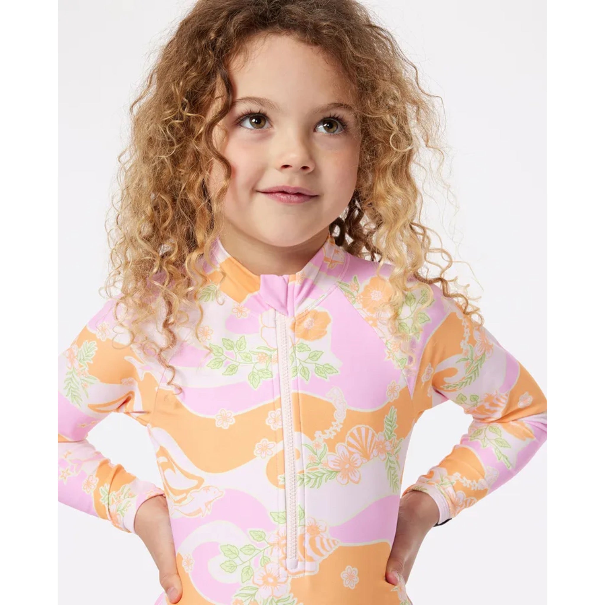 Rip Curl Girls Sunkissed LS Surfsuit