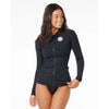 Rip Curl Premium Surf Zip Thru LS Rashie