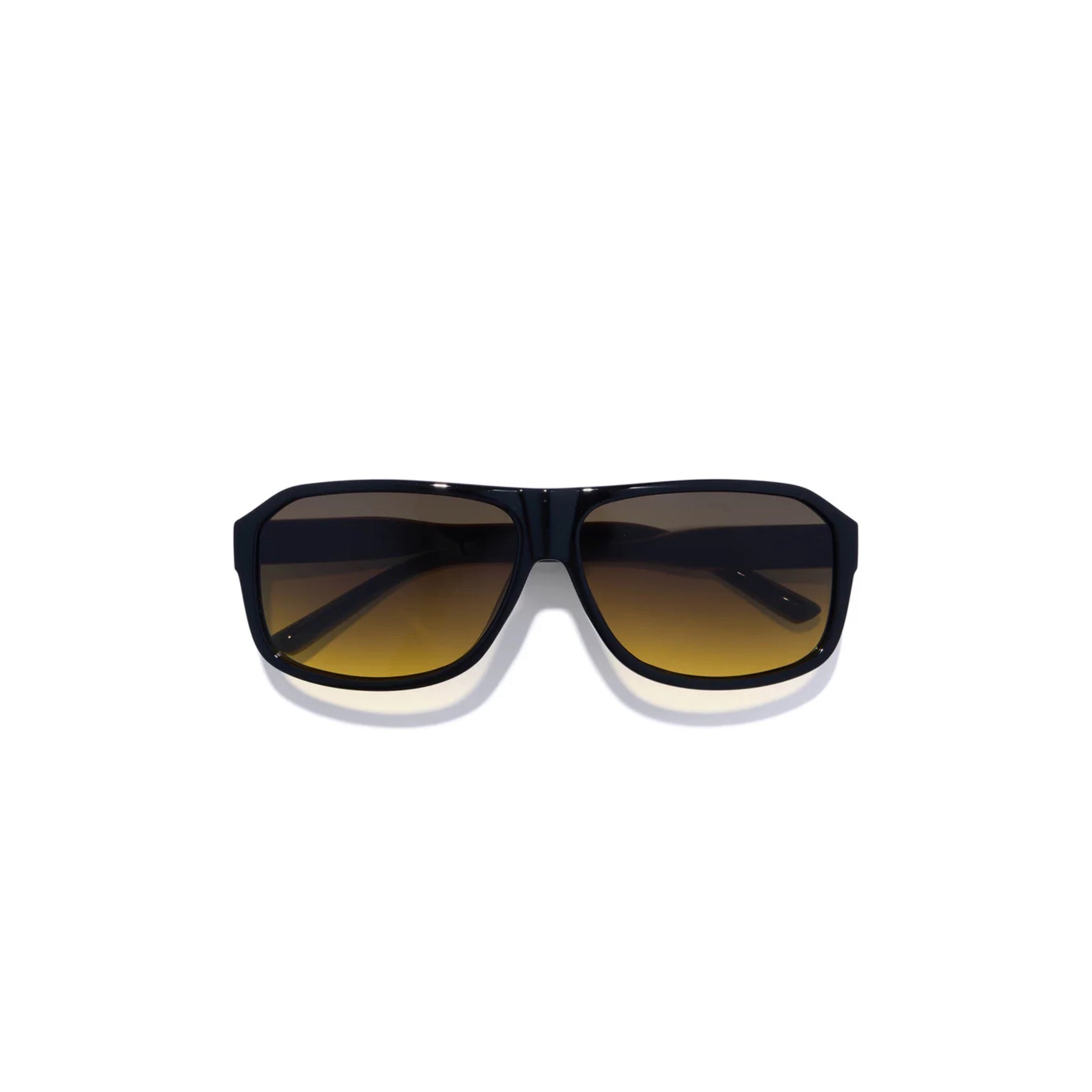 Ritual The Executive Sunglasses - Polished Black/Amber Polarised