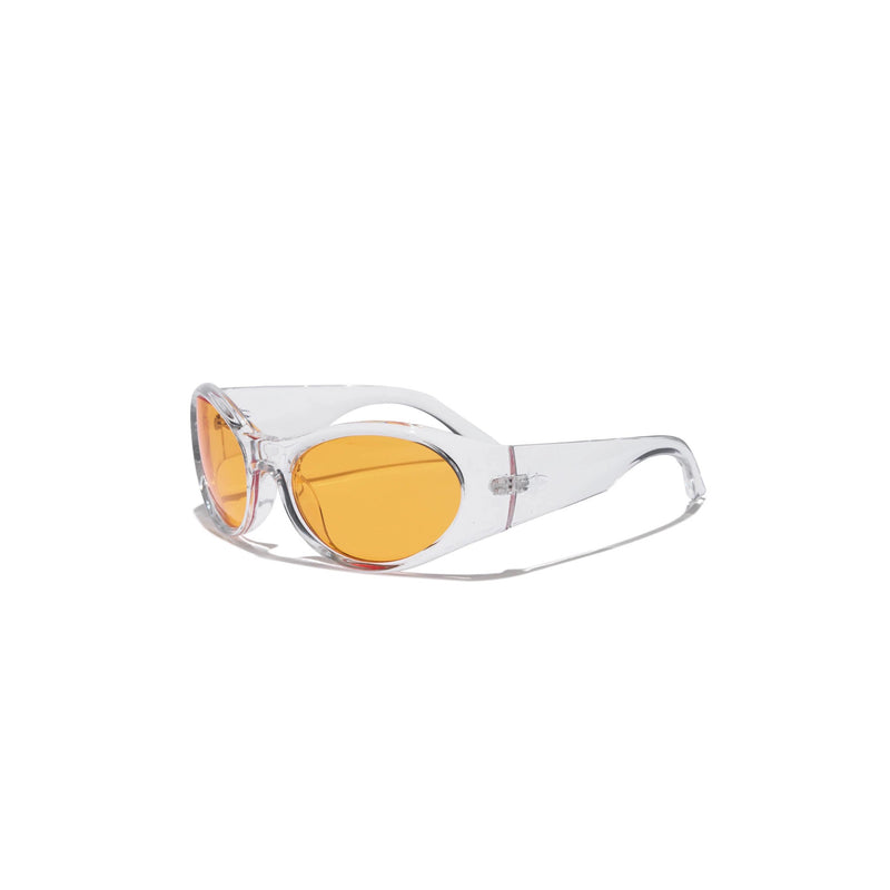 Ritual Stinkbug Sunglasses - Crystal/Amber