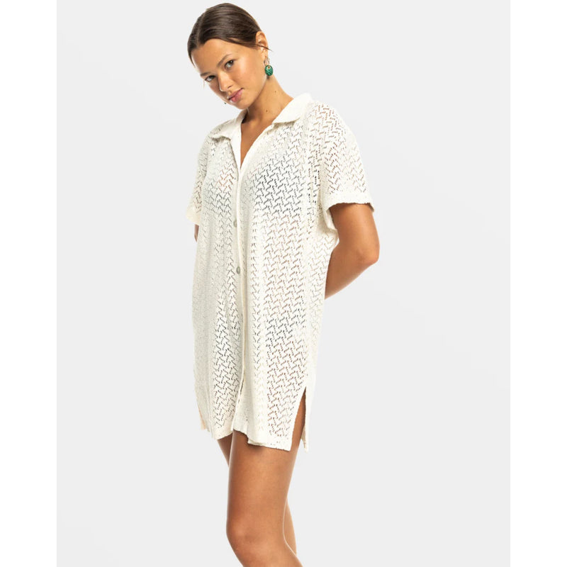 Roxy Dahlia Beach Shirt Dress