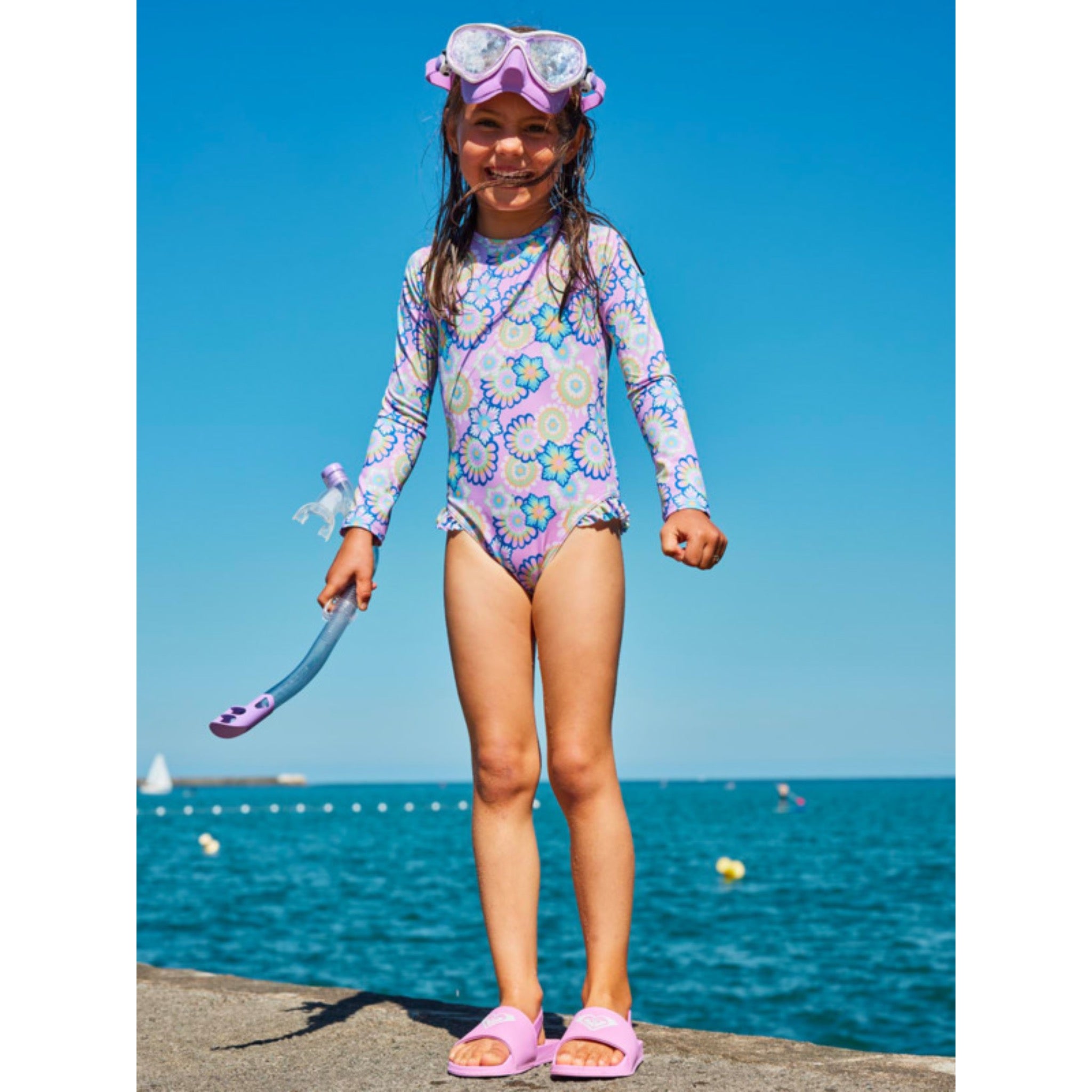 Roxy Girls Flower Party Onesie