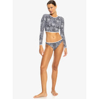 Roxy Mineral Long Sleeve Lyrca Crop Top