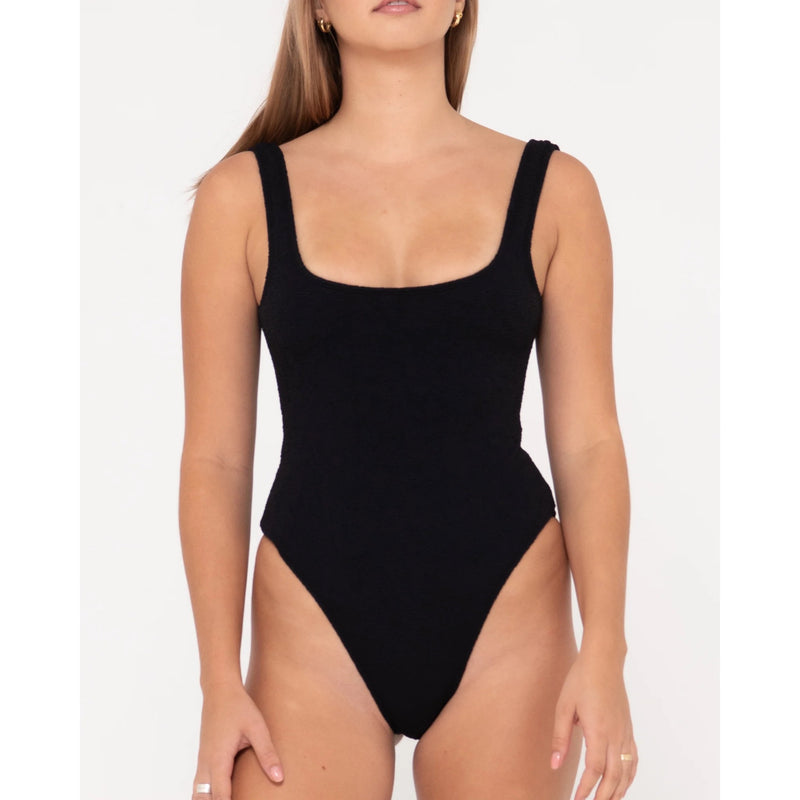 Rusty Sandalwood Retro One Piece