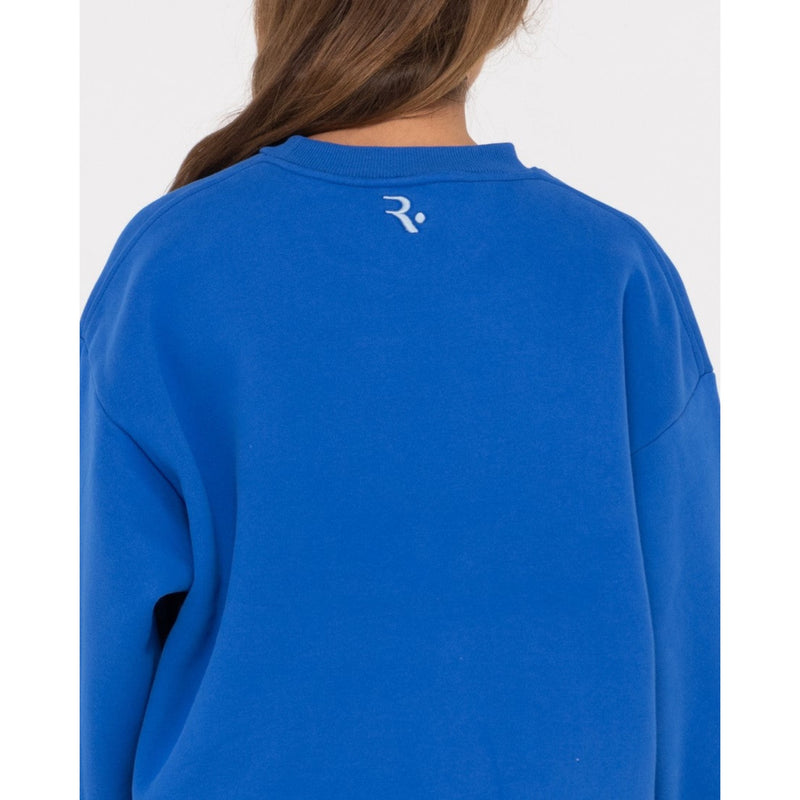 Rusty Signature Oversized Crew Fleece