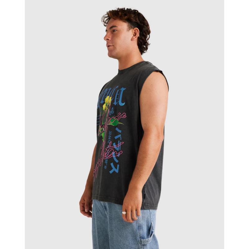 RVCA Neon Lights Muscle Tee