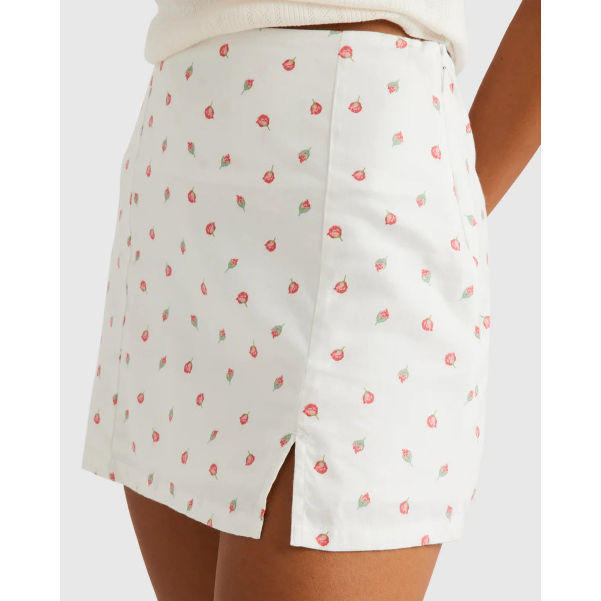 RVCA Rose Bud Mini Skirt