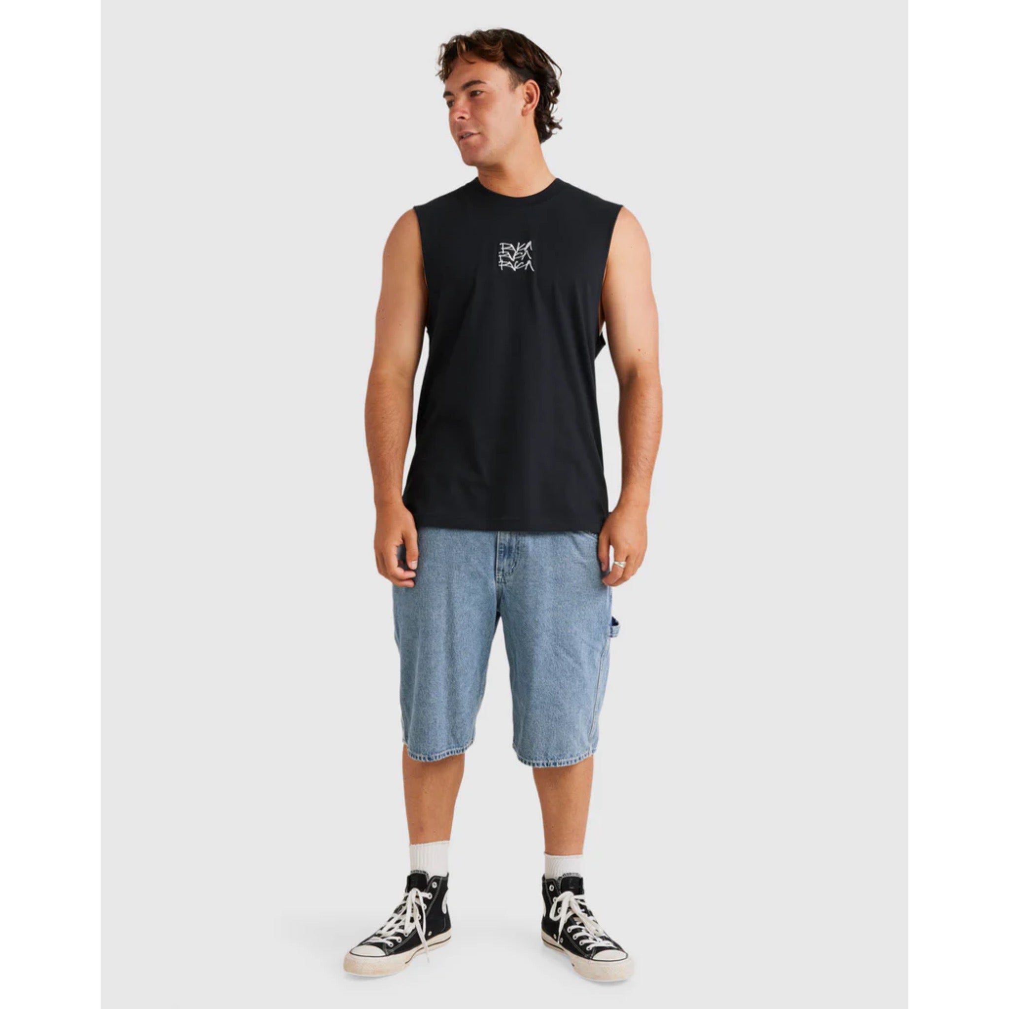 RVCA Scrawls Muscle Tee