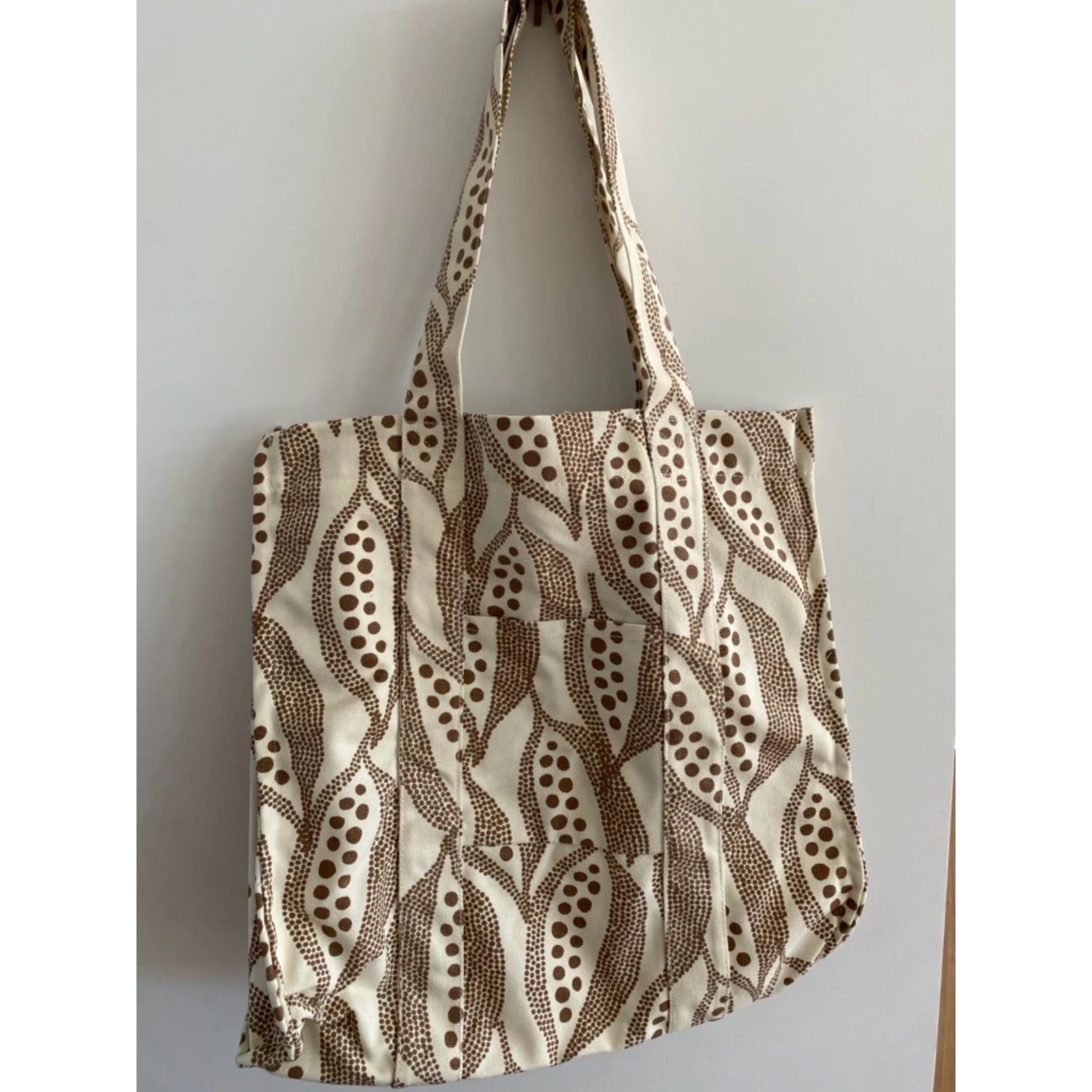 Salty Shadows Oversized Beach Bag - Kurrajong