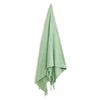 Salty Shadows Cotton Terry Towel - Gossamer Green