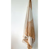 Salty Shadows Turkish Towel Sun Pattern - Mustard