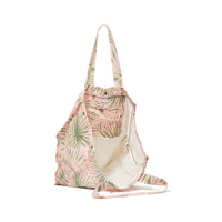 Salty Shadows Oversized Beach Bag - Palm