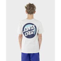 Santa Cruz Boys OS Bold Shadow Dot Tee