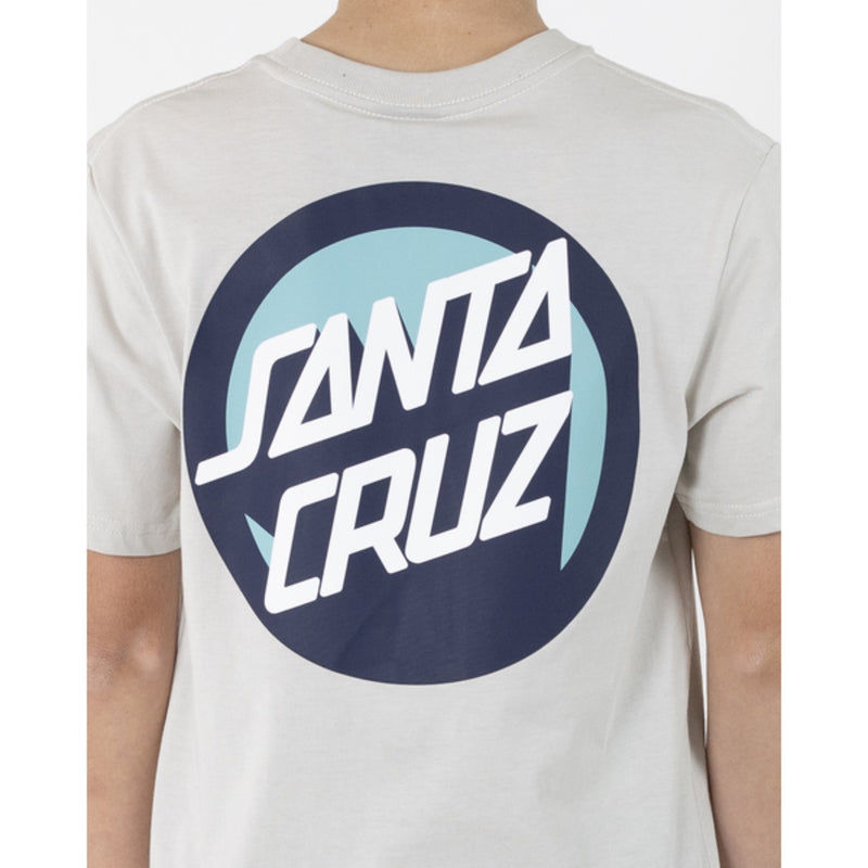 Santa Cruz Boys OS Bold Shadow Dot Tee