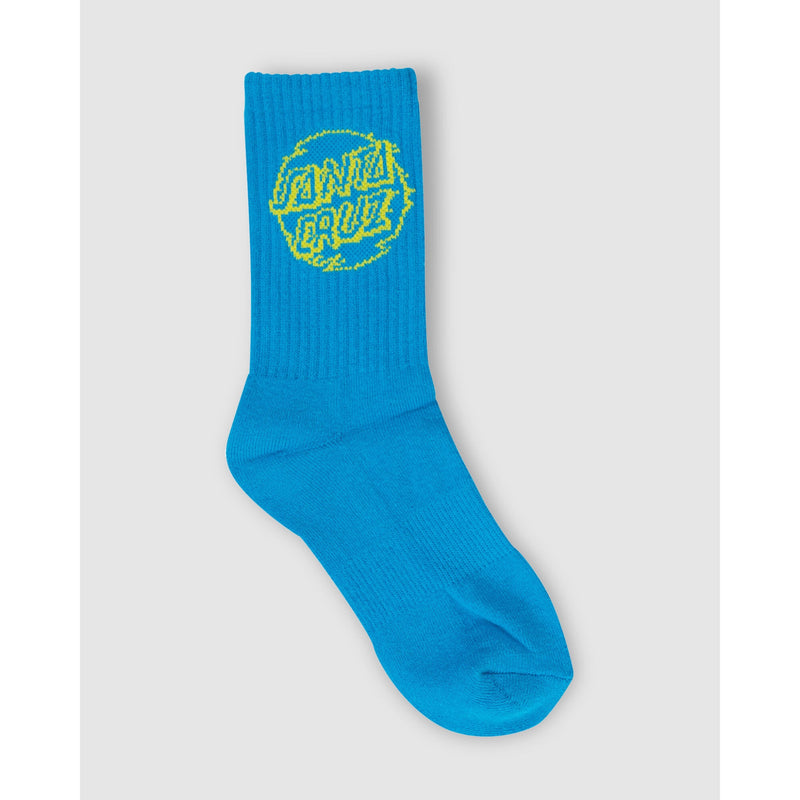 Santa Cruz Youth Vivid Dot Mono Crew Sock - 3 Pack