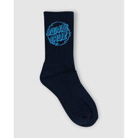 Santa Cruz Youth Vivid Dot Mono Crew Sock - 3 Pack