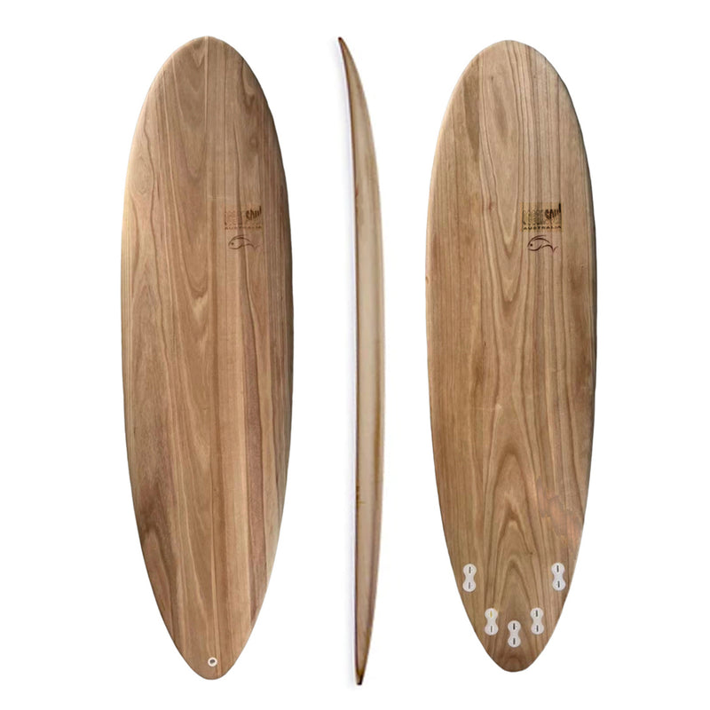 Ocean Soul Timber Wrapped Epoxy Surfboard