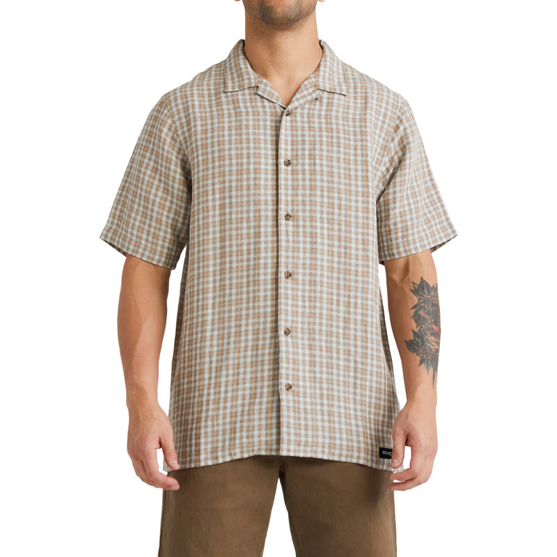 RVCA Plaid SS Shirt