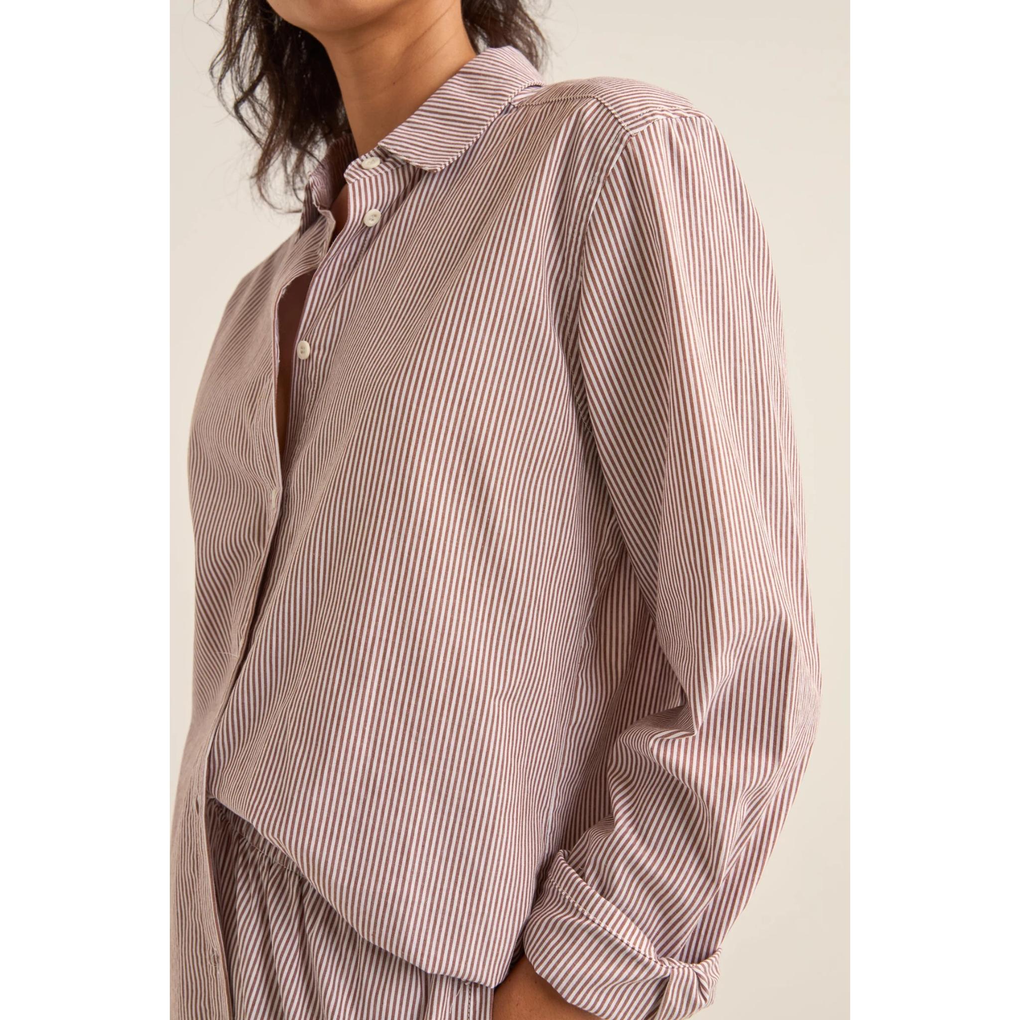 Rhythm Zephyr Stripe Beach Shirt