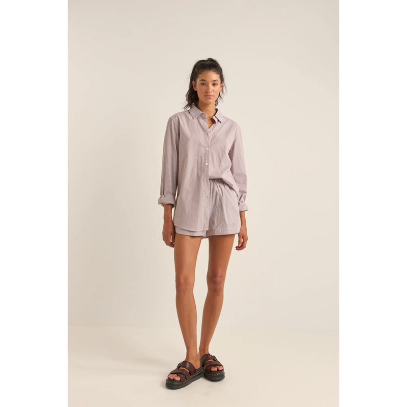 Rhythm Zephyr Stripe Beach Shirt