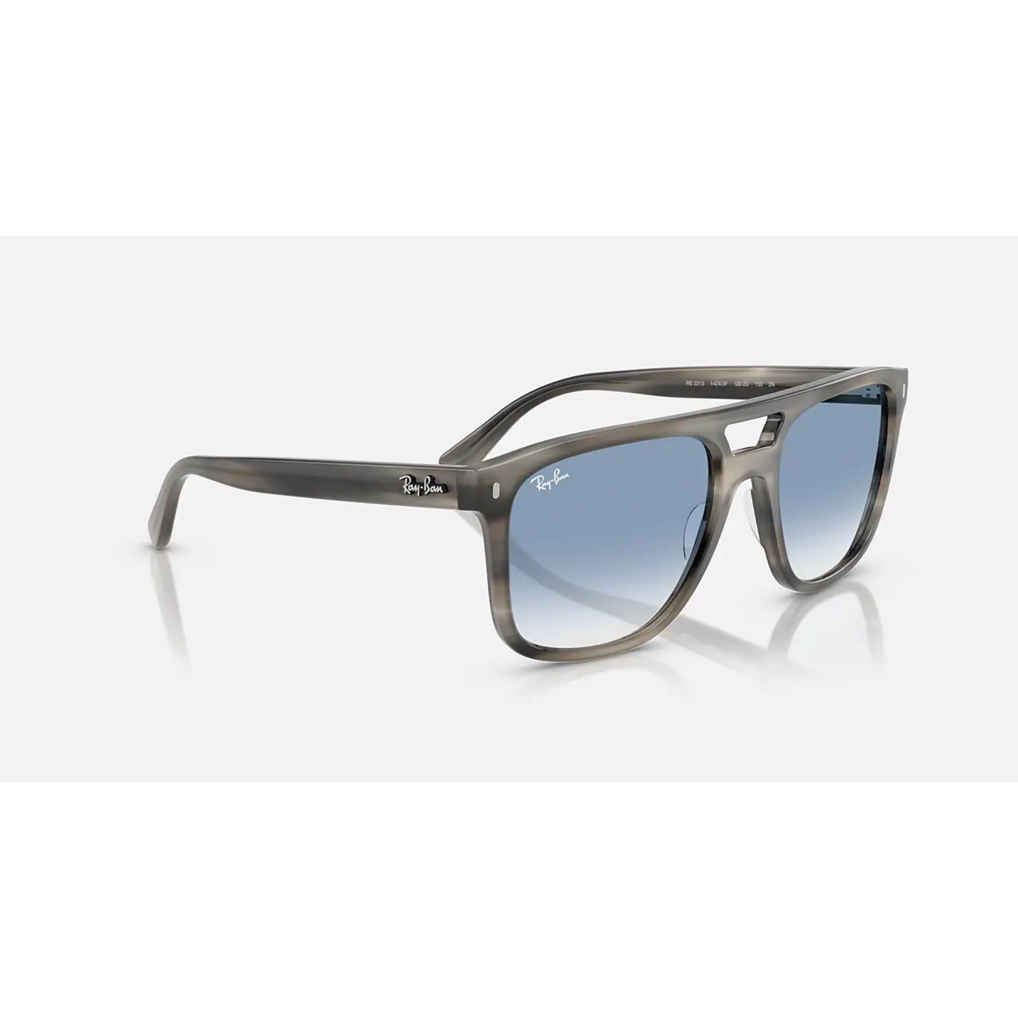 Ray Ban RB2213 Sunglasses w/Clear Gradient Blue Lens