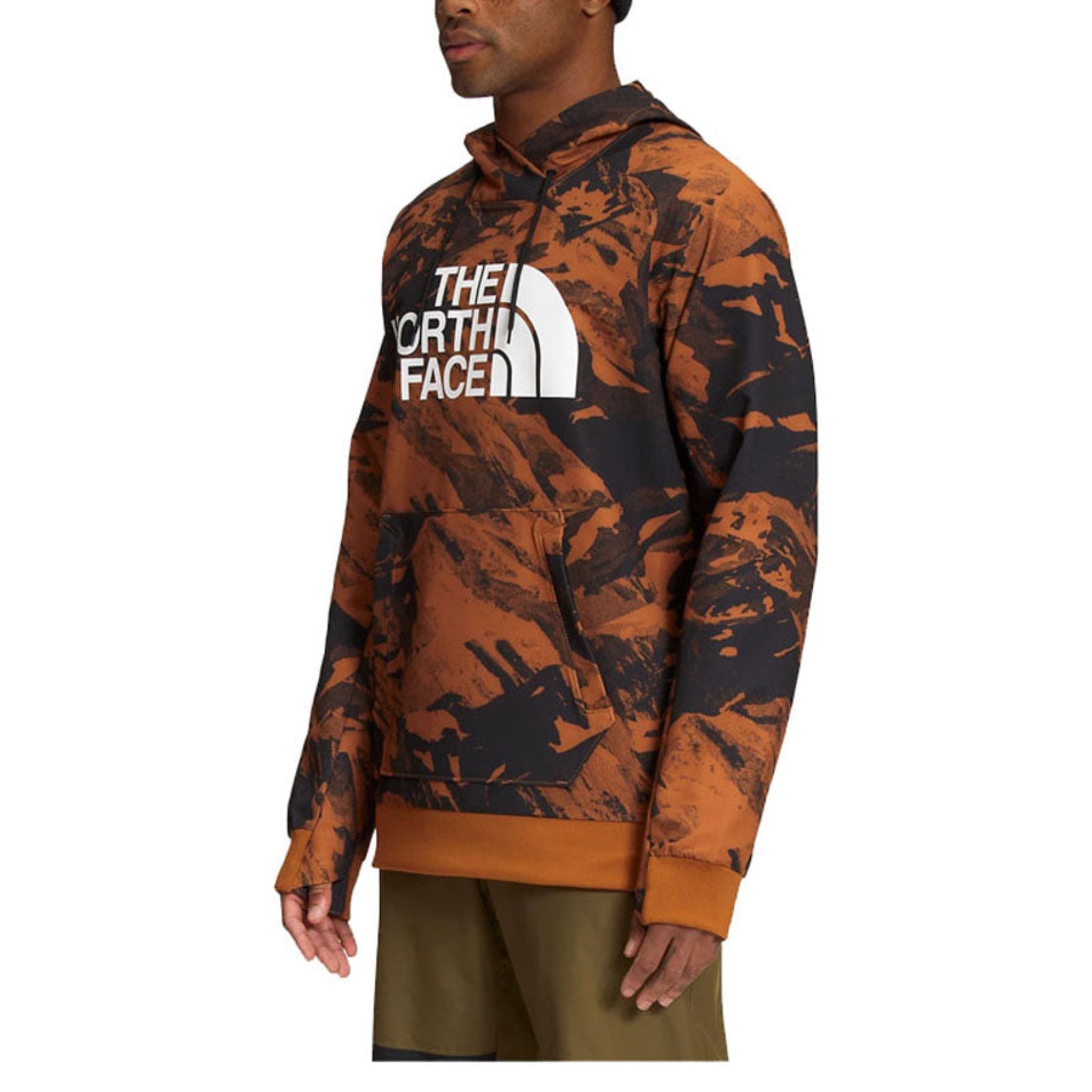 The north face hoodie on sale camo