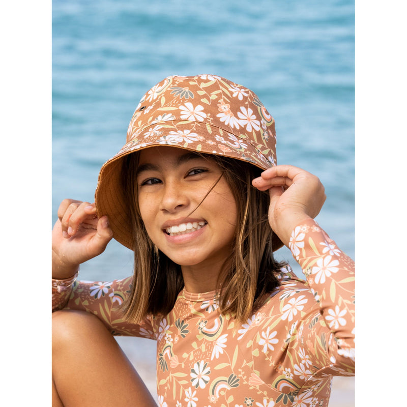 Roxy Girls Dancing Shoes Bucket Hat